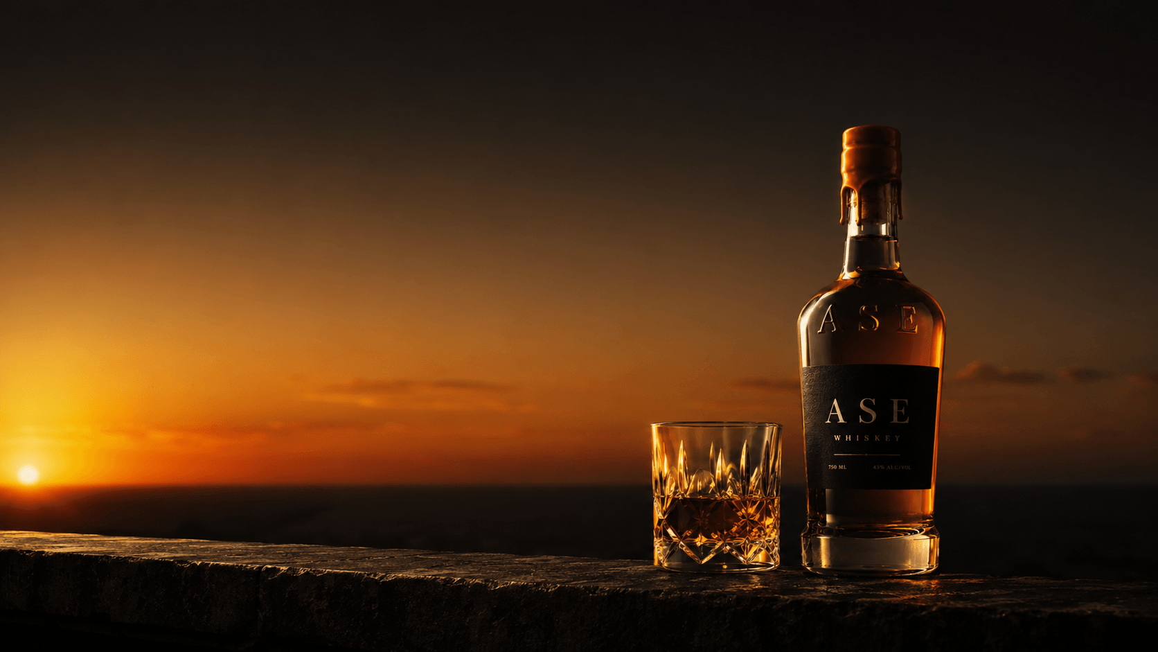 ÀSE: spirits concept brand visual by SLIIQQUE