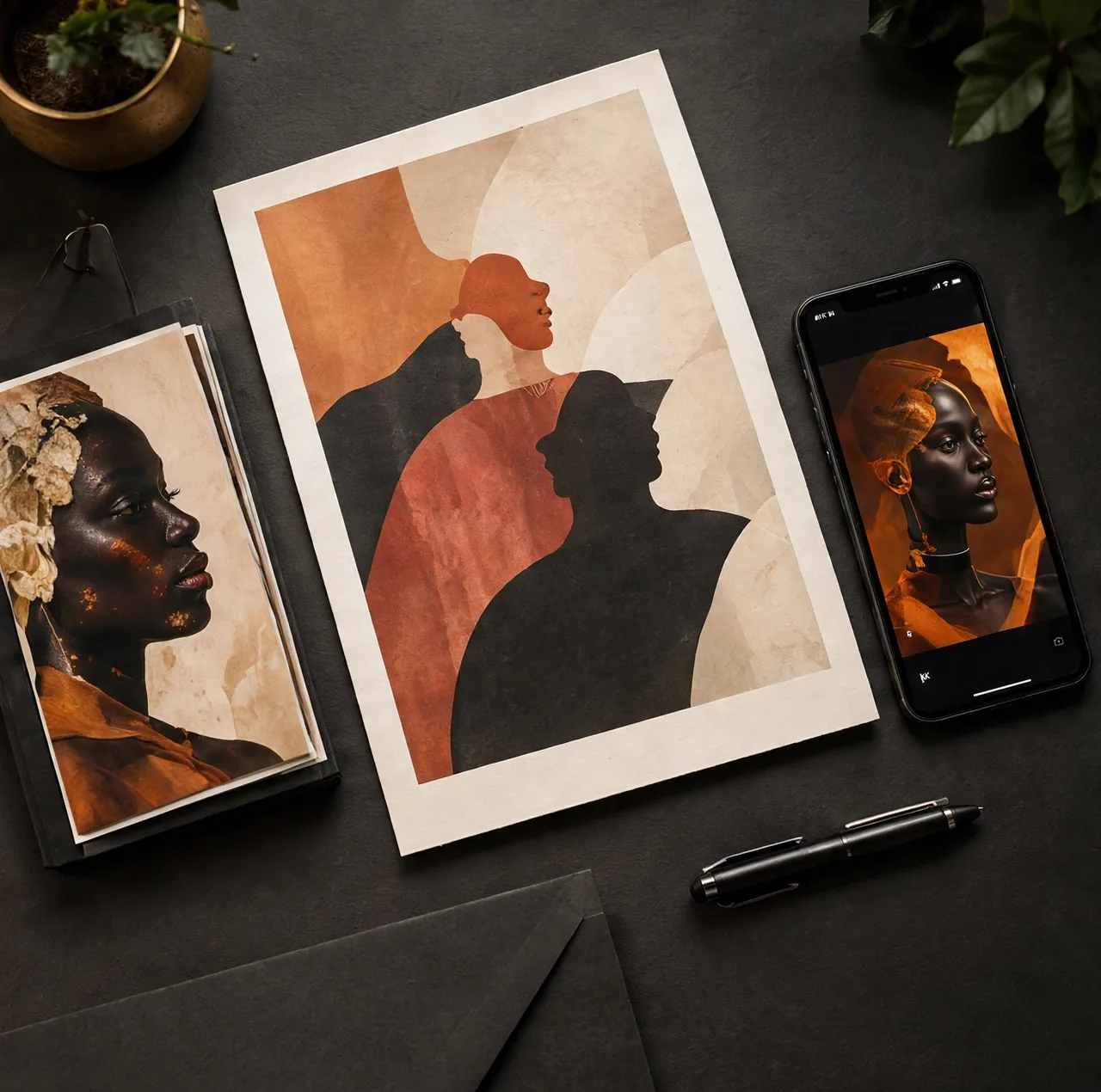 Brand Launches & Campaigns: a campaign moodboard and art direction system, print and mobile